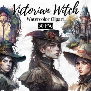Victorian Witch Clipart, witch clip art png Fantasy magic clip art mystical clipart, witchcraft png clipart, pagan clipart png, mystical png