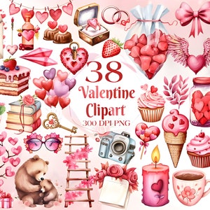 Valentines clipart bundle Collection, Valentines clipart, Valentines png graphics, Gnome sublimation, Transparent background, Commercial Use