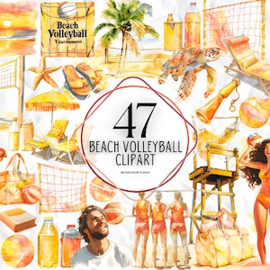 Clipart beach-volley - Illustrations de service, ballon, terrain, équipement de volley-ball | Images PNG, téléchargement immédiat pour usage commercial
