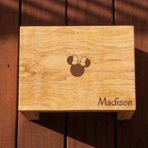 Personalized Step Stool, Wooden Step Stool, Personalized Kids Step Stool, Personalized Toddler Step Stool, Kitchen Step Stool, Bathroom Step
