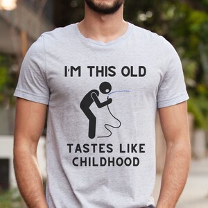 Funny Over the Hill Shirt, Senior Citizen Gag Gifts For Men, Elderly Gift for Really Old Person, Gift for Husband&#39;s 70th birthday