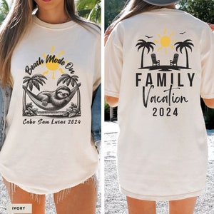 Beach Vacation Shirts Custom, Mexico Family Tee, Sun Sand Salt Theme Apparel, Beach Vibes Gift, Matching Group Trip Comfort Colors