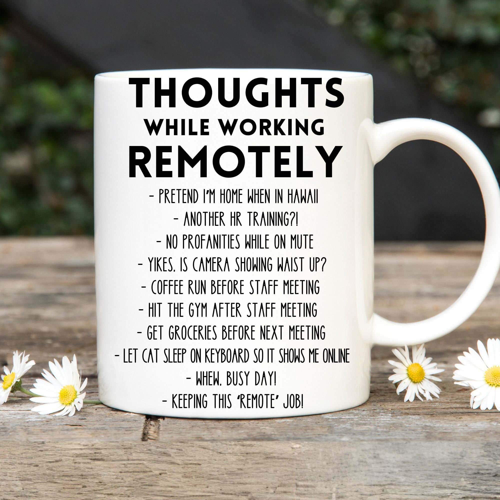 Custom Gag Gifts for Men, Funny Over the Hill Mug, Senior Citizen Gag