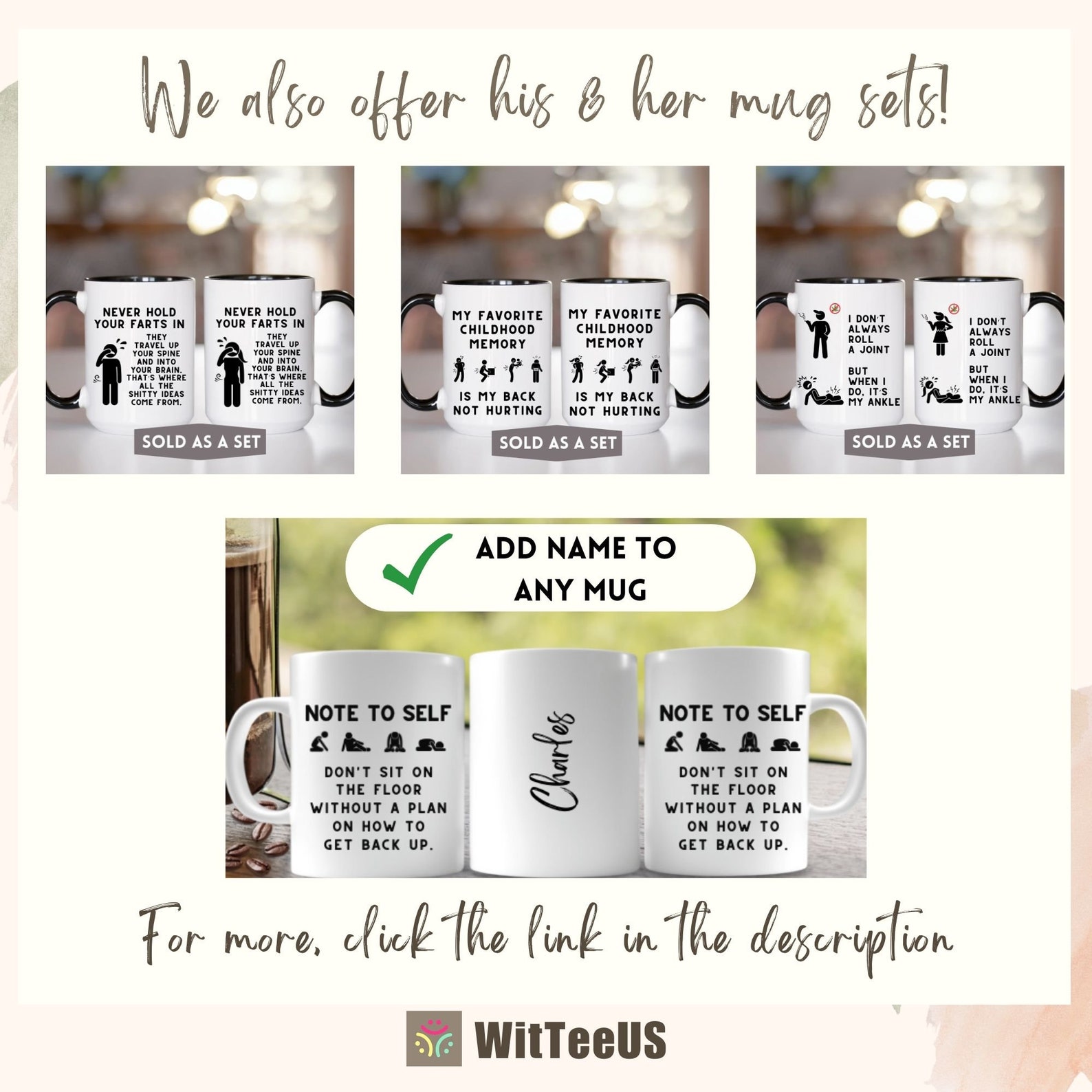 Personalized Gag Gift for Men, Police Coffee Mug, Funny Police