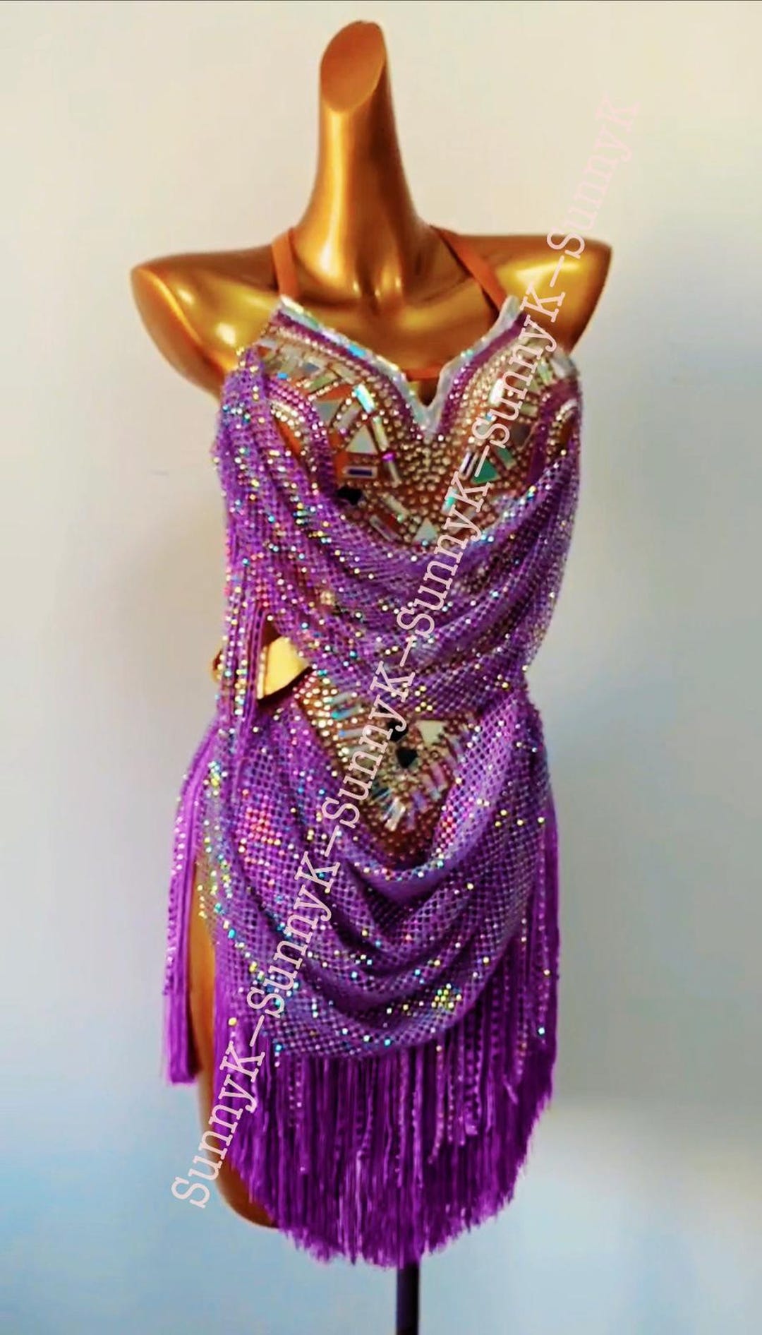 Sunnykong Handmade Woman Samba Swing Salsa Rumba Latin Dress Rhythms - Etsy