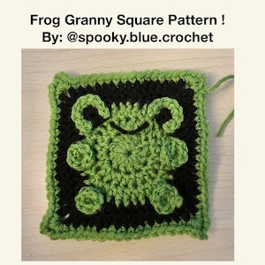 Frog Granny Square Pattern