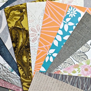 Diverse willekeurige patronen Grote verscheidenheid behang Diverse kleuren Stukken behangpapier Behang: RPSA