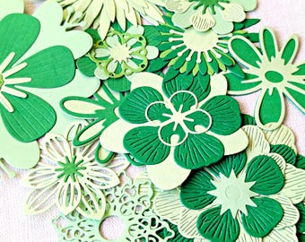 Flores de papel em camadas | Flores recortadas || :NSK*