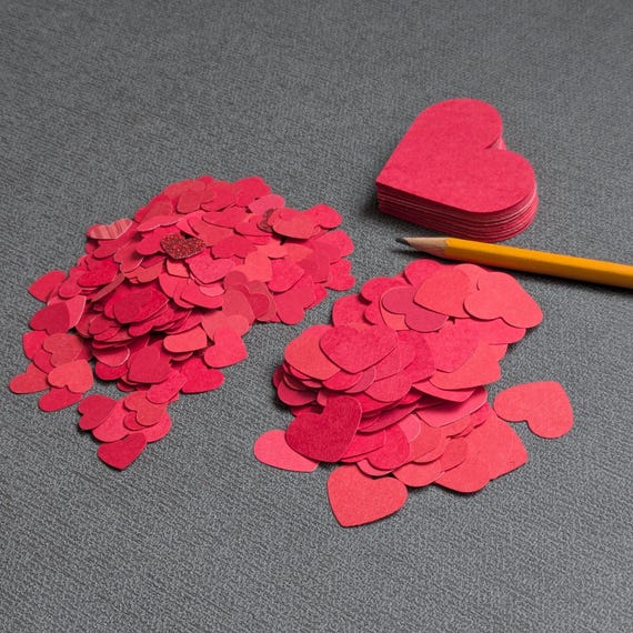 Red Hearts | Cardstock Die Cuts