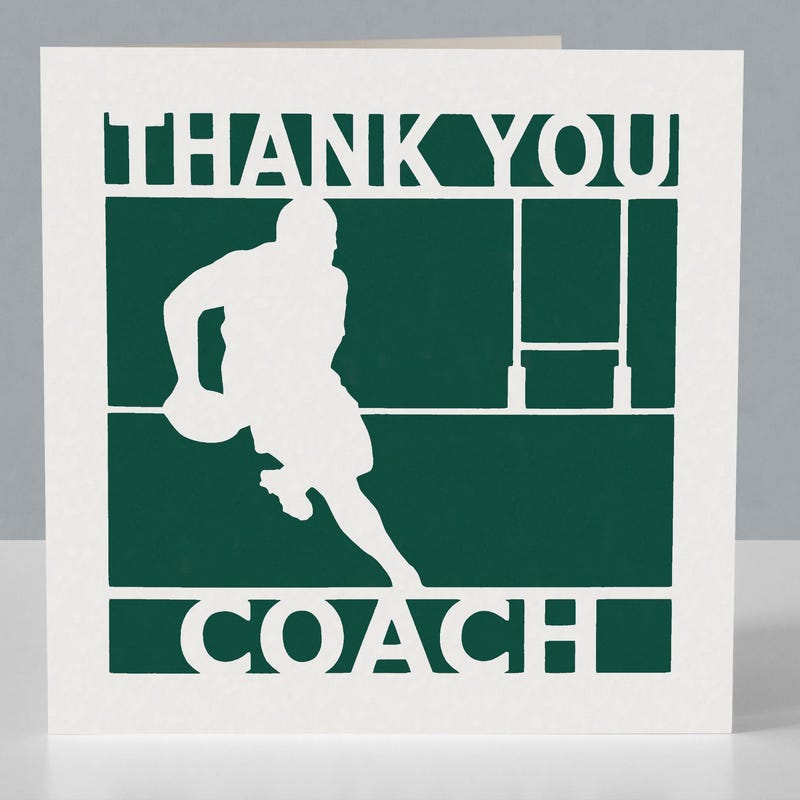 Thanks Coach Rugby Rugby Coach Gift - 60+ Gift Ideas for 2026
