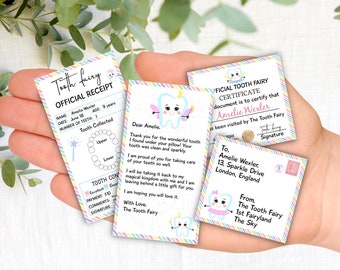 Tooth Fairy Receipt, Tooth Fairy Letter, Tooth Fairy Pillow, Tooth Fairy Note, Tooth Certificate, First Lost Tooth, Fairy Printable, Tooth