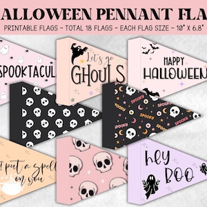 Halloween Photo Prop, Hey Boo Halloween Flag, Child Play Wand, Halloween Printable Flag, Wand, Kids Halloween Party, Trick or treat Wand
