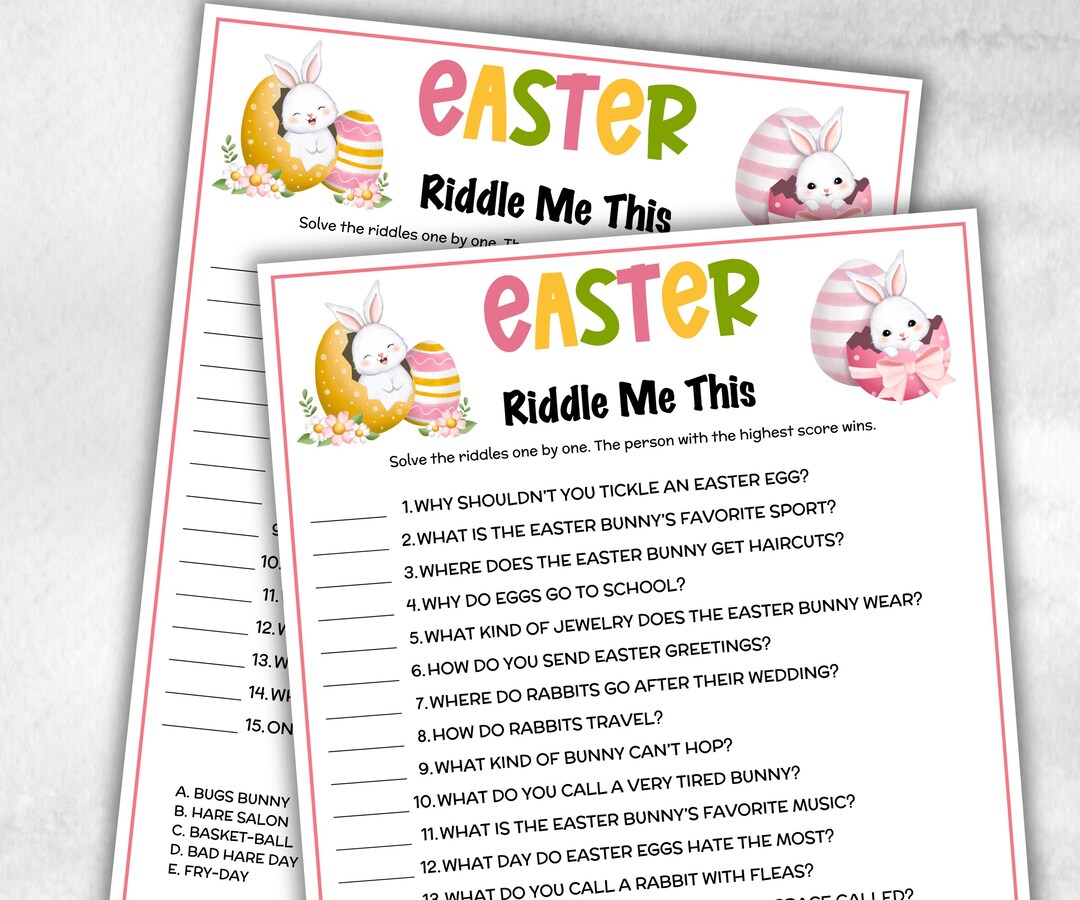 Easter Card Riddles Easter Riddles Jokes, Summer Birthday, Easter Bunny, Easter Riddles ...