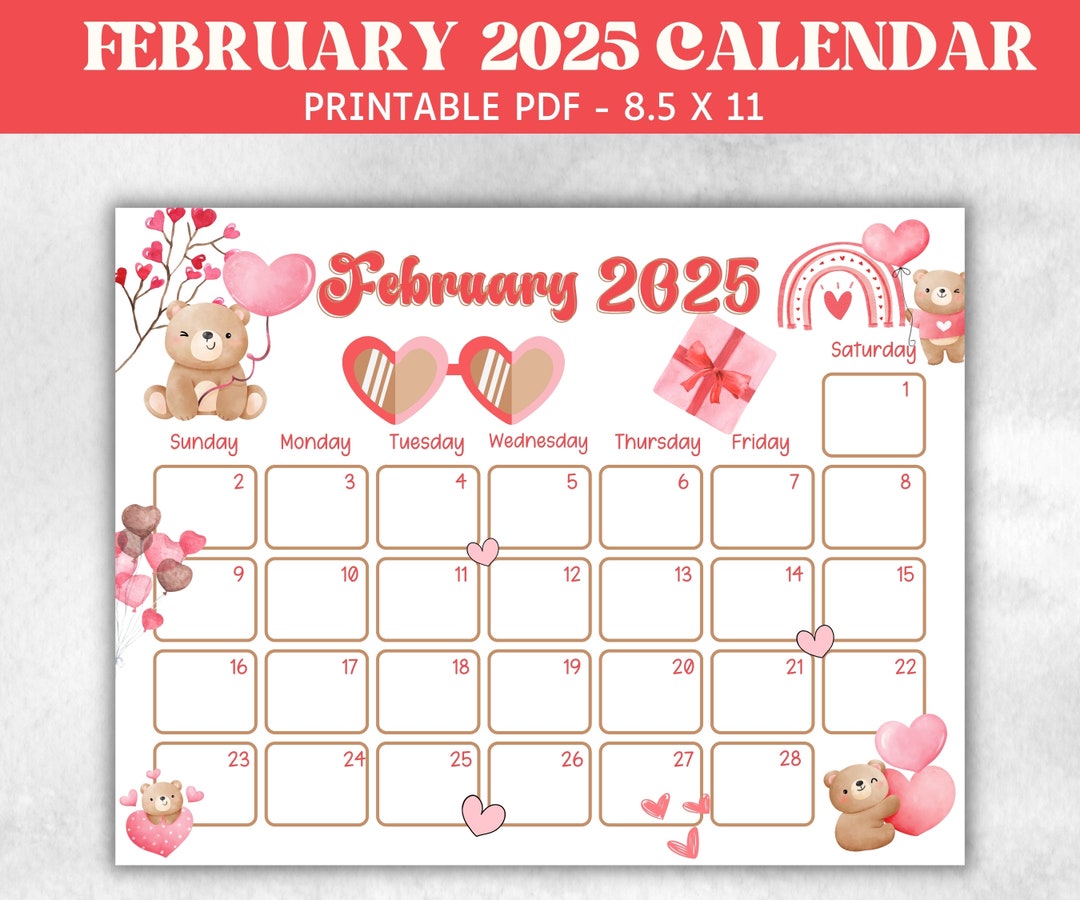February 2021 Calendar With Holidays Philippines All The Days Of - Main Image