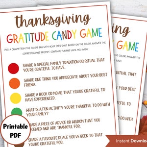 Dankzeggingsspel I Dankbaarheidsblad I Dankbaarheidskaart I Dankbaarheidsactiviteit I Kinderen Thanksgiving I Dankdagboek Ik bedank