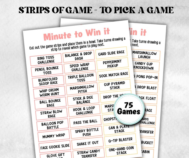 Minute To Win It Family Game Night One Minute Game 60 Seconds Game minute-to-win-it-family-game-night-one-minute-game-60-seconds-game