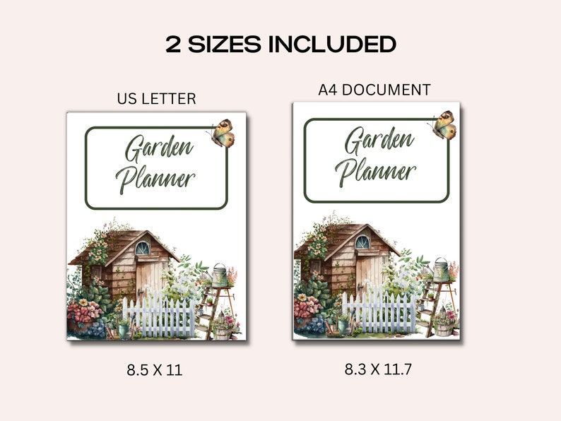Spring Garden Planner I Plant Planner I Gardening Planner I Garden Organization I Garden Journal I Garden Layouts image 5