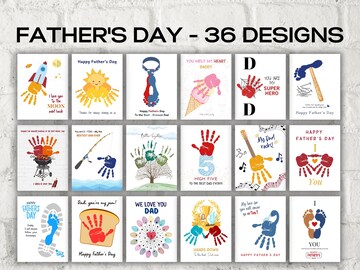 Fathers Day Handprint art I Handprint craft I Fathers Day Gift I First Fathers Day I DIY Fathers Day keepsake I Printable fathers day I 111