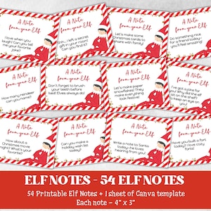Nachricht von Ihrem Weihnachtself, bearbeitbare Elfennotiz, druckbare Weihnachtsaktivität, Elfenkit für Kinder, Elfenankunftsidee, Weihnachtselfprop, Elfenbotschaft
