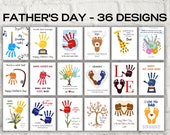 Fathers Day Handprint art I Handprint craft I Fathers Day Gift I First Fathers Day I DIY Fathers Day keepsake I Printable fathers day I 111
