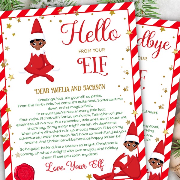 Christmas Activities, Elf Accessories,  Elf Arrival Letter,  Elf Kit 2023,  Elf Activity Kit,  Printable Elf Letter,  Elf Christmas Kit