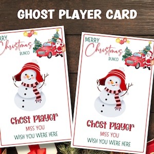 Printable Christmas Bunco Score Sheet | Christmas Bunco Set | Printable ...