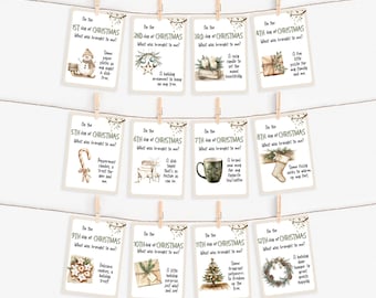 12 Days of Christmas Gift Tags || Printable 12 Days of Christmas Gifts ...