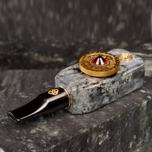 MagicStone Alchemy: Pedra-sabão para cachimbo sem fumaça para tabaco legal e AroMJaterapia