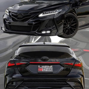 Camry Body Kit Bumpers Compatible For 2018-2023 Toyota Camry