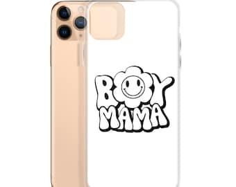 Boy Mama Retro-skal för iPhone®