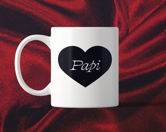 Papi Mug, Gift for Papi, Papi Mug, Papi Coffee Mug, Papi Birthday, Coffee Mug, Gift For Friend, Ceramic Mug 11oz