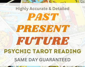 SAME DAY In Depth Accurate Past Present Future Tarot & Psychic Reading Love, Finance, Career, Situationship | Emergency General Advice