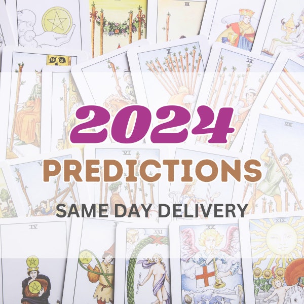 2024 Year Tarot Etsy