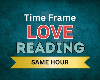 SAME HOUR Zeitrahmen LIEBE Lesen | Tarot Legung | Psychische Lesung | Allgemeine Hinweise | Spirituelle Botschaft | In 1 Stunde | Stellen Sie 1 Frage