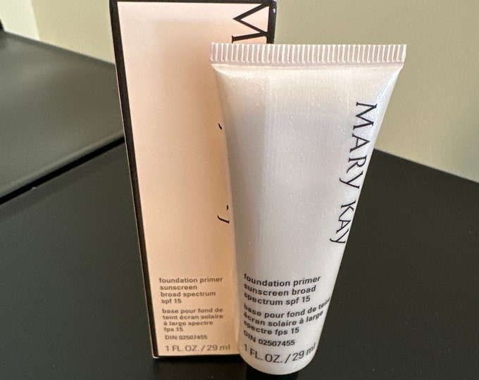 Mary Kay Foundation Primer With SPF 15 Etsy