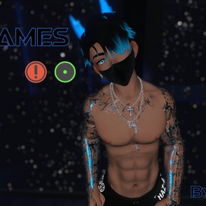 James PC 3.0 VRChat Avatar, DPS Good optimzed PhysBones