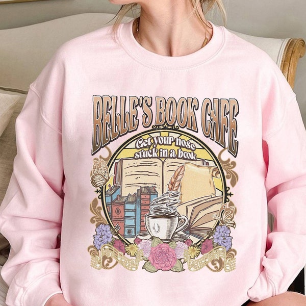 Vintage Retro Rock Tale as Old As Time Belle Book Cafe Est 1991 shirt | Beauty And the Beast Belle Princess Tee | Disneyland Princess Shirt
