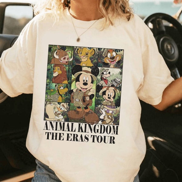Animal Kingdom Eras Tour Shirt | Mickey And Friends Safari Mode Shirt | Mickey Minnie Safari Shirt | Magic Kingdom Shirt