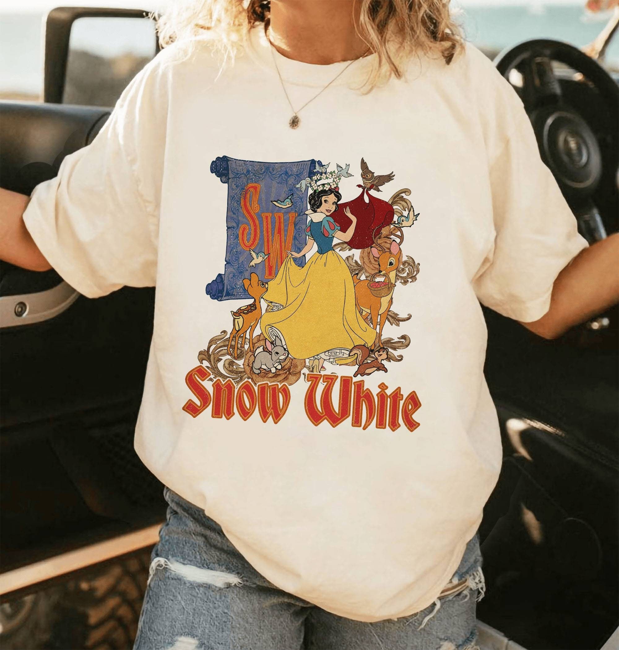 Snow White Princess Shirt | Vintage Snow White Shirt | Snow Snow White Princess Shirt | Vintage Snow White Shirt | Snow