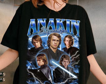 Anakin Skywalker Starwars Vintage Homage Shirt, Anakin Skywalker Galaxy's Edge May The Force Be With You Shirt, DisneyTrip Tee