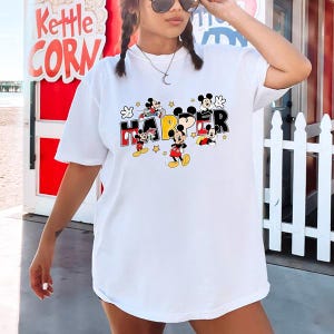 Custom Name Disneyland Mickey Mouse Shirt, Mickey Family Matching Shirts, Mom Dad Disneytrip Shirt, Personalized Mickey Mouse Birthday Tee image 5
