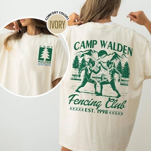 The Parent Trap T-Shirt, The Parent Trap Camp Walden Fencing Club Shirt, Hallie Annie Parker Birthday Gift, Camp Walden Vacation Shirt
