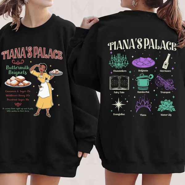 The Princess And The Frog Tiana's Palace Shirt | Princess Tiana Shirt, Tiana The Frog Shirt, Princess and The Frog, Tiana Est 2010 Shirt