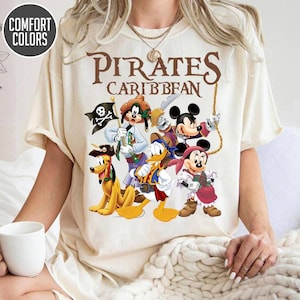 Pirates of the Caribbean Disneyworld Mickey Pirates Shirt | Mickey Pirates Sweatshirt, Mickey Caribbean Shirt, Disneyland Pirate