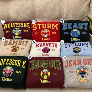 X-Men '97 Character Group Shirt | Retro Animated Series 90s Shirt, Mcu X-Men Shirt, Superhero Shirt, Wolverrine Magneto Shirt