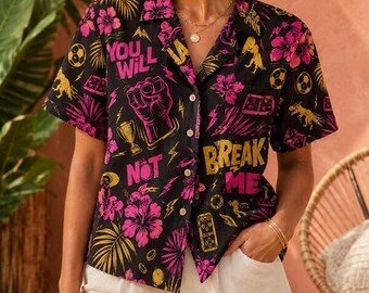 Princess Donut And Mongo Hawaiian Shirt, Dungeon Crawler Carl Hawaiian Shirt, Fantasy Book Men Aloha Shirt, Bookish Shirt Beach Outfit Gift