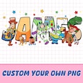 Custom Name Toy Story Birthday PNG, Buzz Infinity And Beyond Birthday Png, Toy Story Theme Party Png, Disneyland Birthday Trip Png product logo