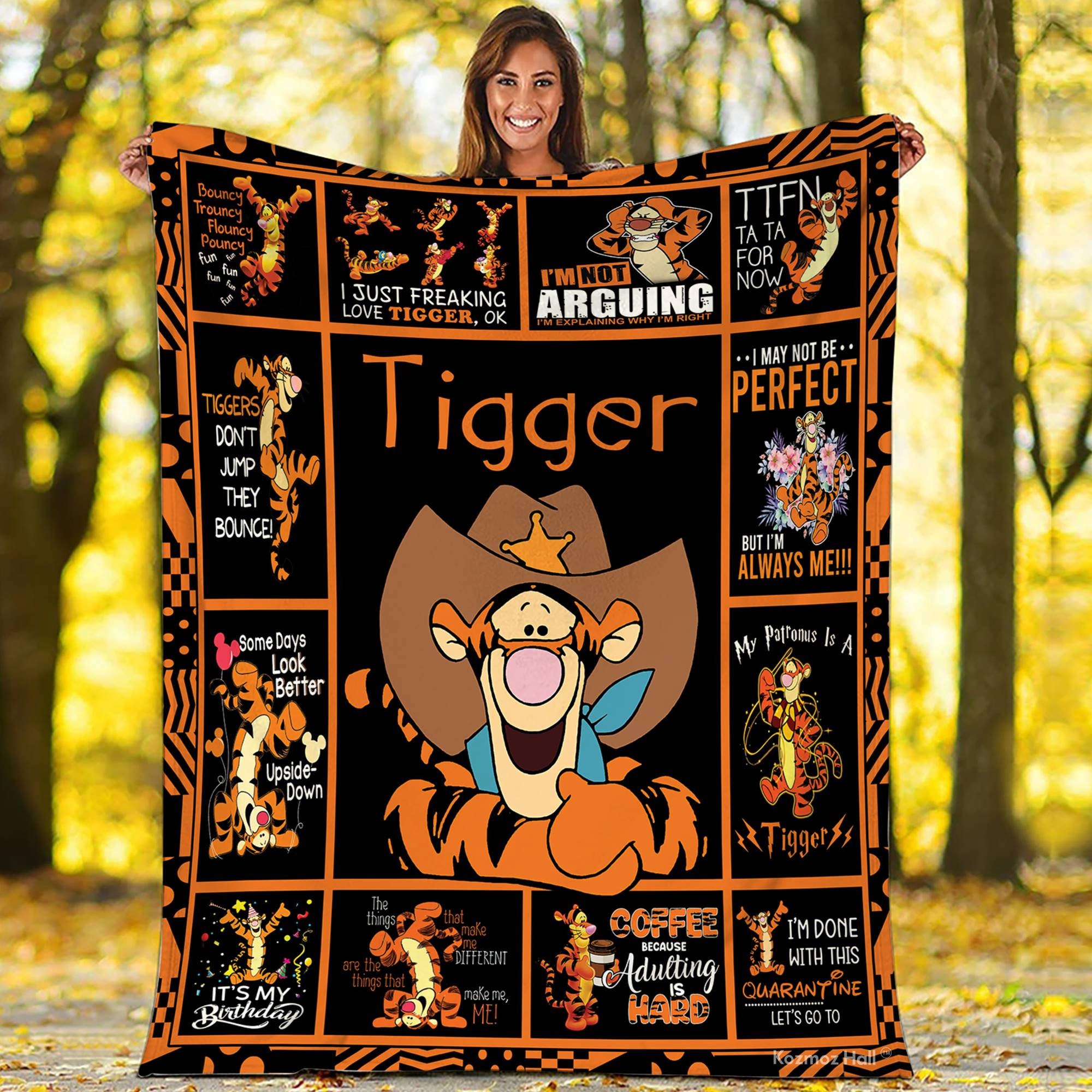 Tigger throw blanket hotsell