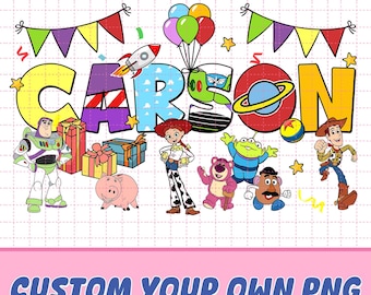 Custom Toy Story Birthday Family PNG, Toy Story Birthday Girl PNG, Toy Story Birthday Boy PNG, Woody Digital Download