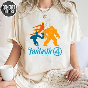 The Fantastic Four First Steps Shirt, MCU Studio Superhero Shirt, Reed Richards Doctor Doom Tee, Mcu Comics Book Shirt, Reed Richards Shirt